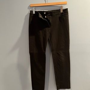 Jcrew black stretch trousers